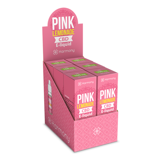 CBD E-liquid chai 10ml – Pink Lemonade – Lốc 6 hộp