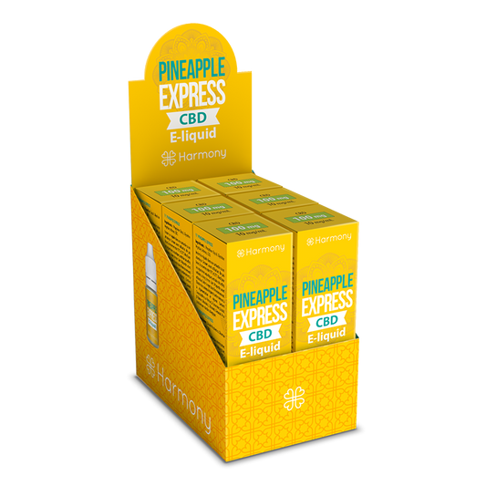 CBD E-liquid chai 10ml – Pineapple Express – Lốc 6 hộp